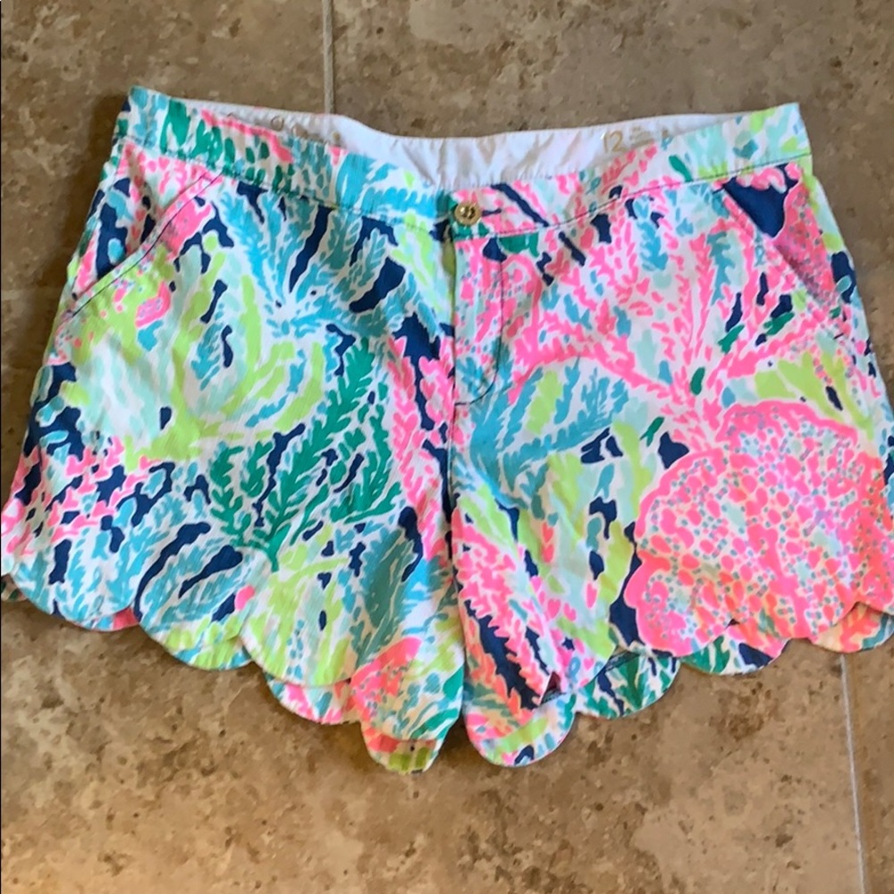 Lilly Pulitzer buttercup shorts